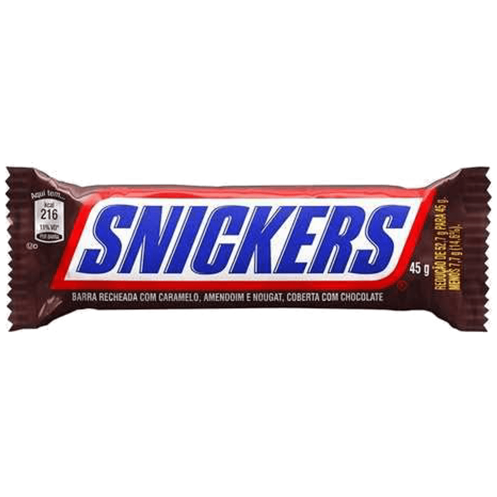 Chocolate Snickers - Bonde Crepes Lanches Pizzas e Esfihas