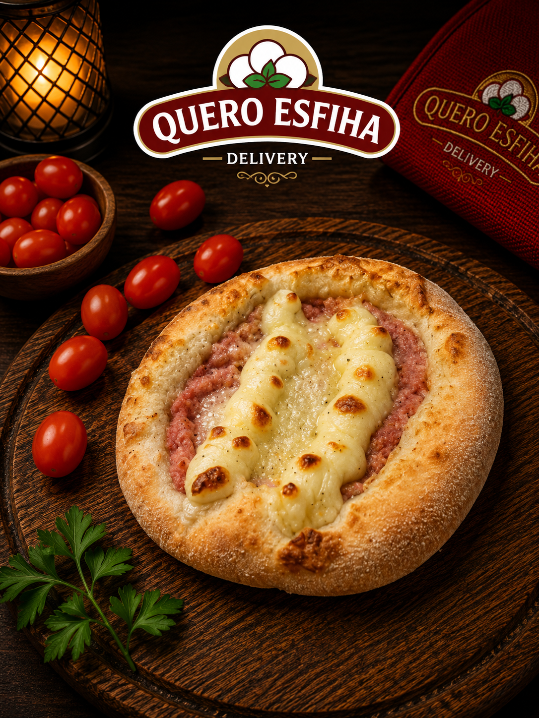 Esfiha de Presunto Especial - Quero Esfiha
