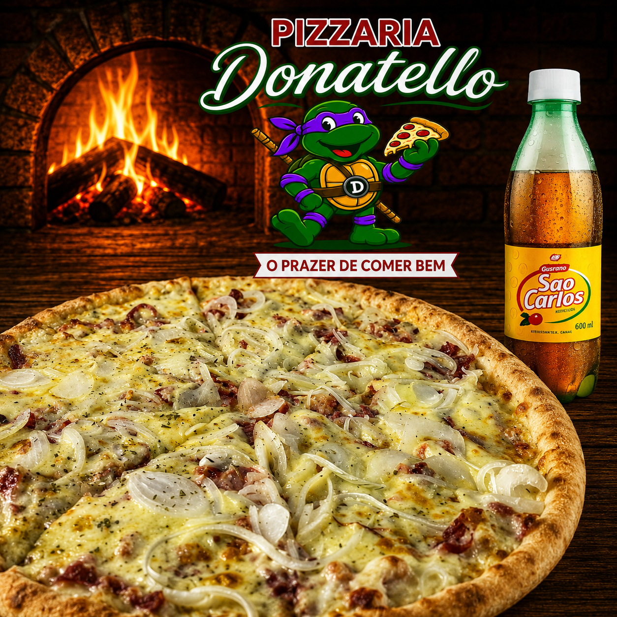 Combo 1 - Pizzaria Donatello
