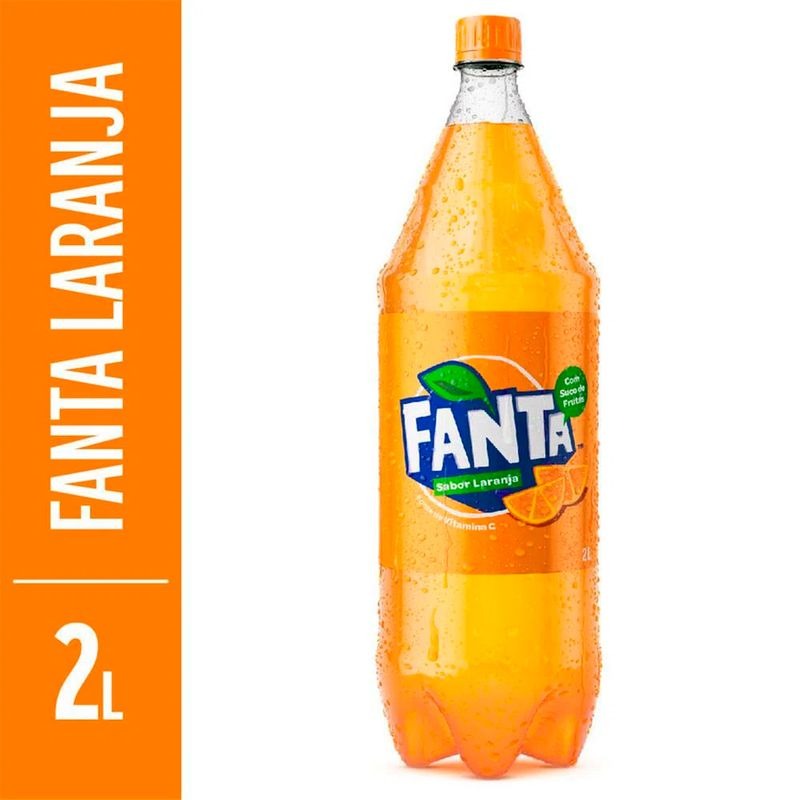 Fanta Laranja 2L - Bonde Crepes Lanches Pizzas e Esfihas