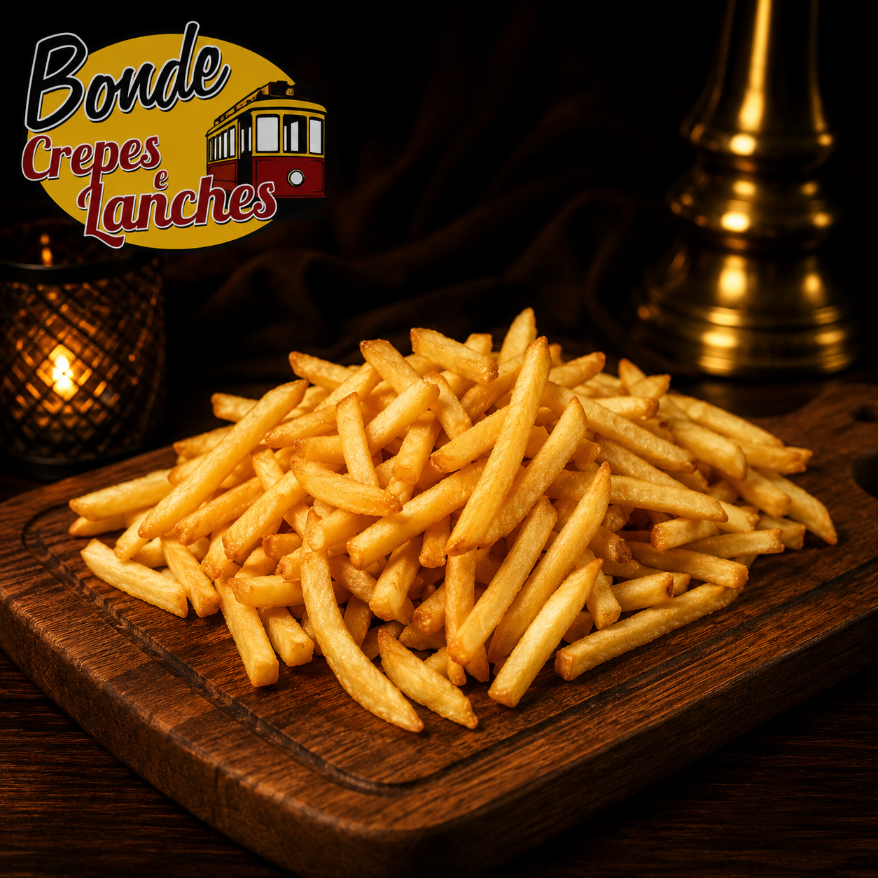 Batata Frita Grande - Bonde Crepes Lanches Pizzas e Esfihas