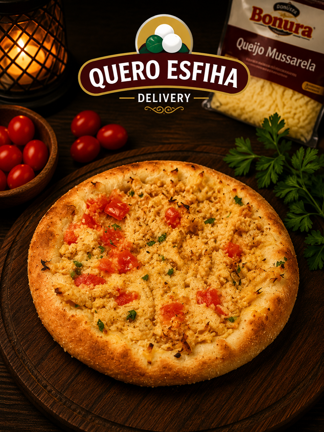 Esfiha de Frango - Quero Esfiha