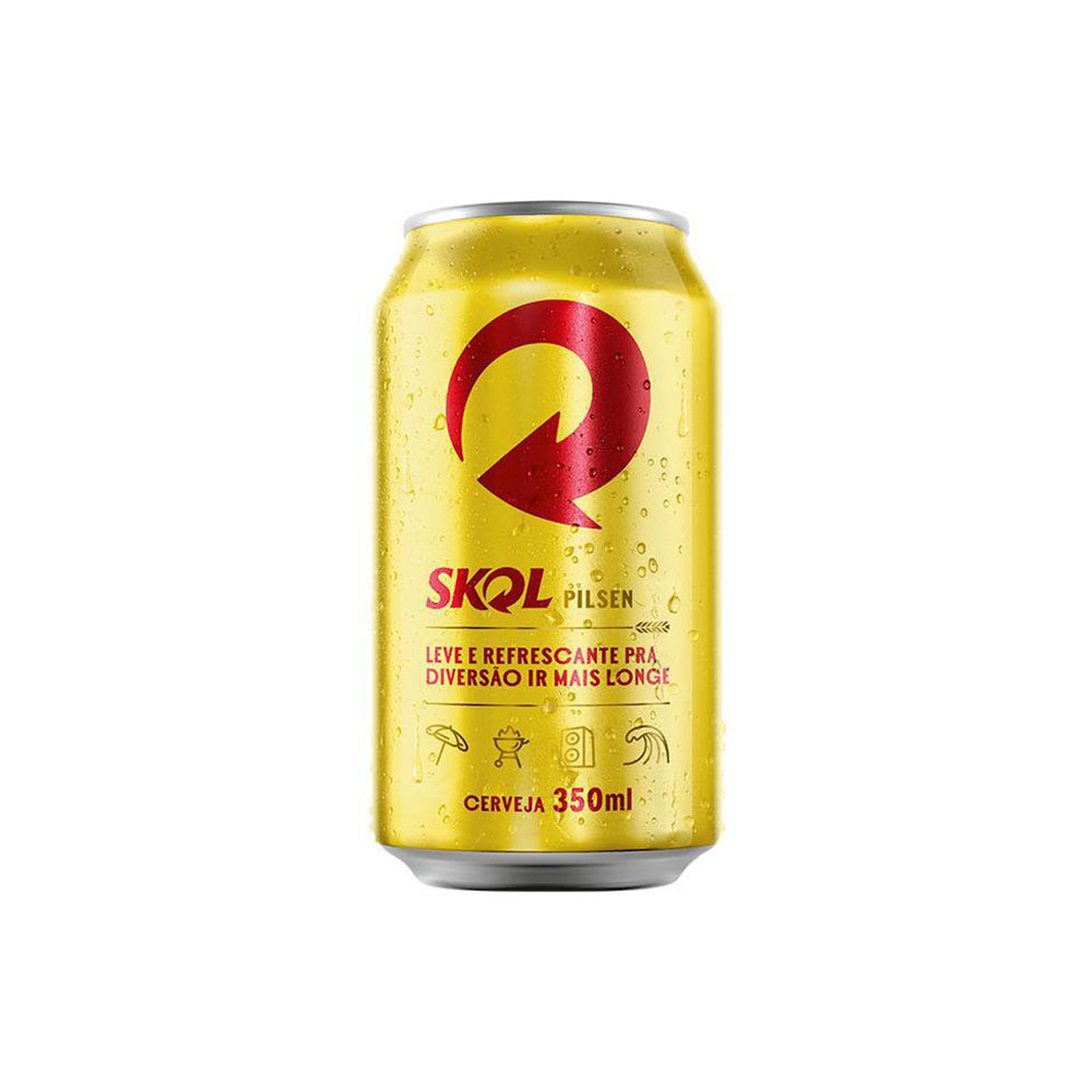 Skol Lata 350ML - Pizzaria Donatello